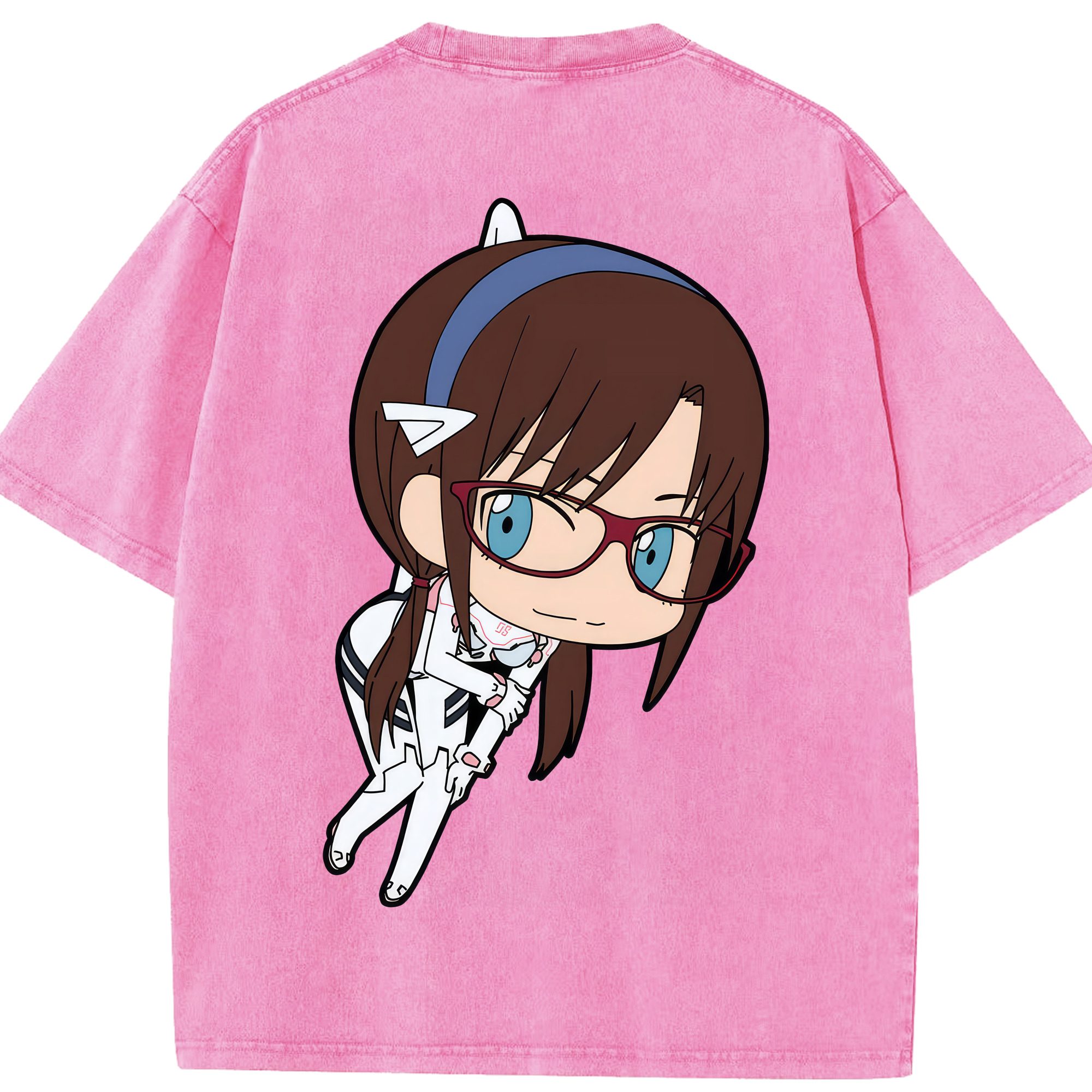 （画像用） EVA 新世紀エヴァンゲリオン 綿100% ヴィンテージ風 半袖Tシャツ（背面プリント）